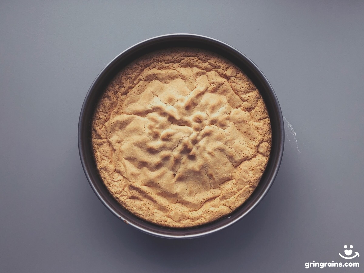 Einfacher Biskuitboden – Zum Backen von Kuchen und Torten – Grundrezept