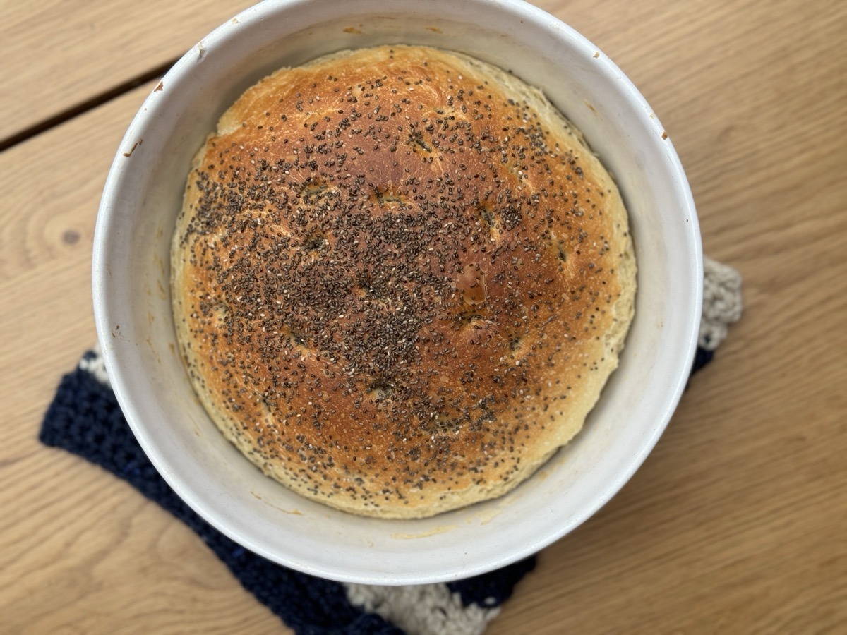 One Pot Brot – Einfaches Brot aus einem Gefäß